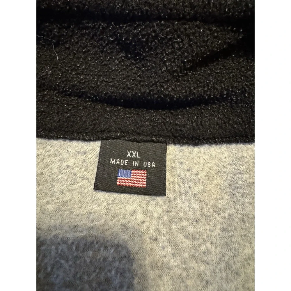 Vintage Team USA 2008 Beijing Summer Olympics Fleece Jacket Men 2XL Gray